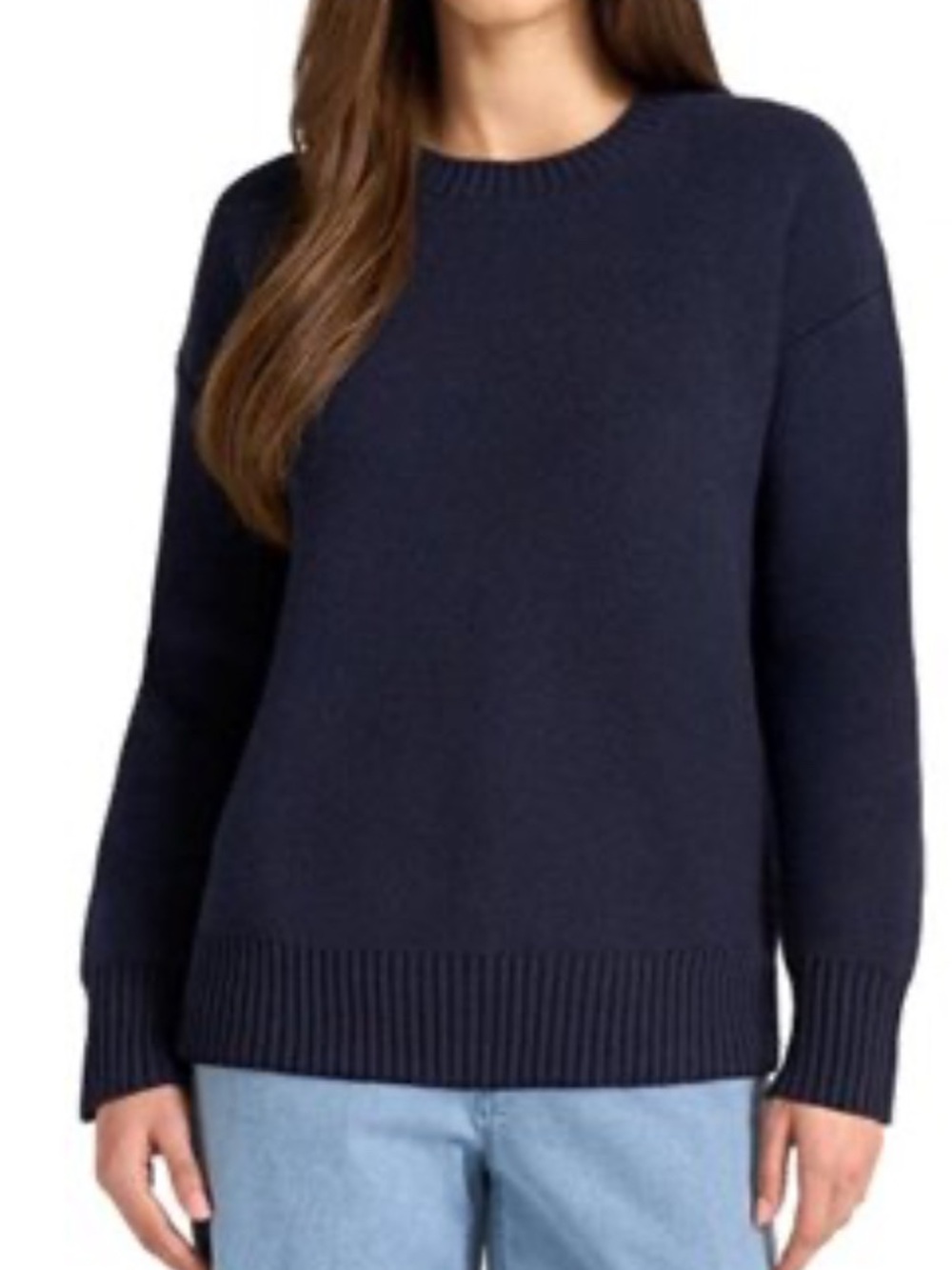 Matty M Navy Crewneck Sweater